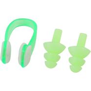 Swimming Nose And Ear Plugs - Green