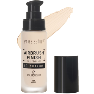Swiss Beauty Airbrush Finish Full Coverage Foundation - 30 ml (Shell White) - 8904409701662