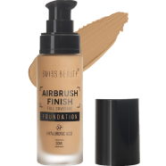 Swiss Beauty Airbrush Finish Full Coverage Foundation - 30 ml (Golden Beige) - 8904409701693
