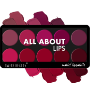 Swiss Beauty All About Matte Lip Palette 10 Color 02 - 8904409704694 icon