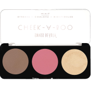 Swiss Beauty Cheek A BOO Contour Blusher Highlighter Face it up Dark 03 - 8904409730457
