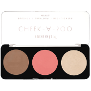 Swiss Beauty Cheek A BOO Contour Blusher Highlighter Face it up Medium 02 - 8904409730440