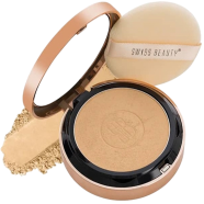 Swiss Beauty Silky and Smooth Oil Control Pressed Powder Compact with SPF 15 – 04 Natural Beige - 8904409712354