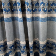 Synthetic Indian Porda 42x84 Inch 4 Kuchi 8 Eyelets Standard Size For windows And Doors