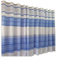 Synthetic Porda 42*84 inch 4 Kuchi 8 Eyelets Standard Size for Windows and Doors