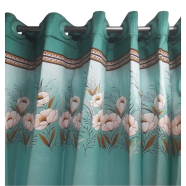 Synthetic Porda 42X84 Inch 4 Kuchi 8 Eyelets standard Size FOr Windows And Doors