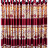 Synthetic Porda 42x84 inch 4 Kuchi 8 Eyelets Standard Size For windows And Doors
