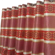 Synthetic Porda 82x84 Inch 8 Kuchi 16 Eyelets Standard Size For Windows And Doors