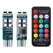 T10 W5W Wireless Remote Car Motorcycle LED Strobe Lights T10 Canbus Clearance Light icon