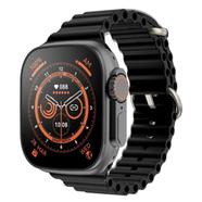 T800 Ultra Smartwatch Series 8 with Wireless Charging - Black