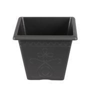 TEL Design Square Planter 12 Inch-Silver - 861732