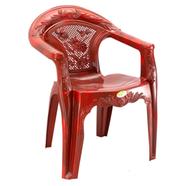 TEL Garden Chair with Arm (Flower)  Rose Wood - 861278