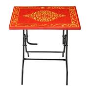 TEL Two Seated Restaurant Table Printed Red - 861630 icon