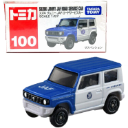 TOMICA REGULAR DIECAST NO.100 SUZUKI JIMMY JAF ROAD SERVICE CAR - 4904810175551