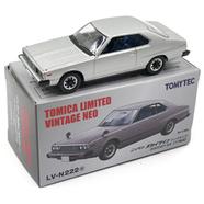 Tomytec Tomica Limited TLVN 1/64 Vintage NEO Diecast LV-N222a Nissan Skyline GT-EX Silver Scale Model Car