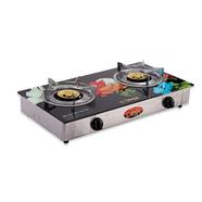 TOPPER Lotus Double Glass Auto Stove NG - TPR00037