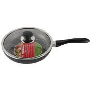 TOPPER Nonstick Classic Fry Pan With Lid (Spatter Grey)- 22 cm - 805656