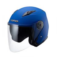 TORQ Atom (Solid) Helmets - Matt Blue Universal Size