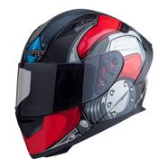 TORQ Legend Bot Helmets - Glossy Red And Black