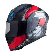 TORQ Legend Bot Helmets - Glossy Red And Black