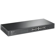 TP-LINK T1600G-18TS (TL-SG2216) 16-Port Gigabit Smart Switch with 2 SFP Slot