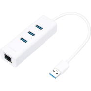 TP-Link UE330 USB 3.0 3-Port HUB and Gigabit Ethernet Adapter 2 IN 1 USB Adapter - UE330