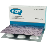 T-Cef 200mg Capsule-7's Strip icon