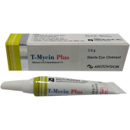 T-Mycin Plus 0.1 Percent, 0.3 Percent Ointment 3.5 gm Tube