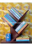 Table Book Shelf- Maroon color