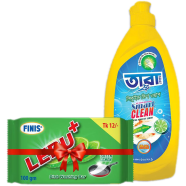 Tara Dish Washing Liquid - 500 ml (With 100 gm Lebu Bar FREE) icon