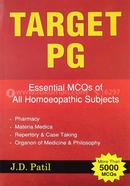 Target PG: Essential MCQ's of All Homoeopathic Subjects