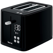 Tefal Digital Black Toaster - TT6408 image