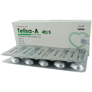 Telisa-A 5 mg, 40 mg Tablet – 10's Strip