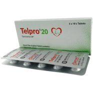 Telpro 20 mg Tablet 10's Strip