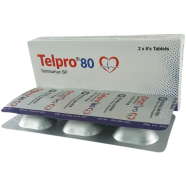 Telpro 80 mg Tablet 6's Strip icon