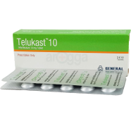 Telukast 10 mg 10's Strip Tablet icon