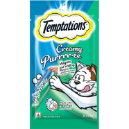 Temptations Creamy Purrrr-ee Cat Treats Maguro and Scallop Flavour (48gm x 4)