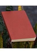 Tent Series Yellowish Page Hand Made Pinewood Texture Cover Notebook