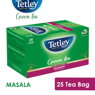 Tetley Green Tea Masala (37.5gm, 25 Tea Bags) - TTA6 