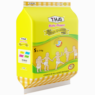 Thai Baby Belt Diapers- 45pcs, 3-7kg image