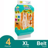 Thai Belt System Baby Diapers (XL Size) (12 kg) (4pcs)