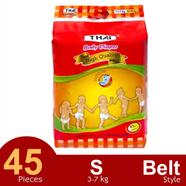 Thai Belt System Baby Diapers (size L) (9-14kg) (45pcs)