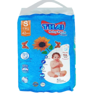 Thai Pant System Baby Diapers (S Size) (4-8kg) (42pcs)