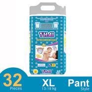 Thai Pant System Baby Diapers (XL Size) (13-18kg) (32pcs)