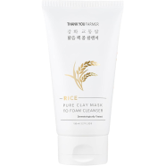Thank You Farmer Rice Pure Clay Mask To Foam Cleanser - 150ml