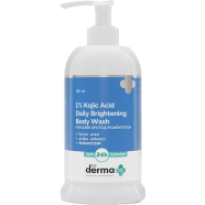 The Derma Co 1 percent Kojic Acid Daily Brightening Body Wash with Alpha Arbutin for Dark Spots and Pigmentation 250 ml -520120348