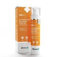 The Derma Co 1percent Hyaluronic Sunscreen SPF50 PAPlusPlusPlusPlus - 50 g
