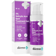 The Derma Co 2percent Salicylic Acid Spot Treatment Gel - 30 ml | Clear Acne and Prevent Breakouts | All Skin Types