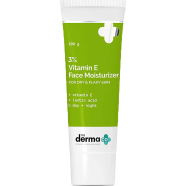The Derma Co 3 percent Vitamin E Face Moisturizer With Vitamin E and Lactic Acid for Dry and Flaky Skin 30 gm -526099104
