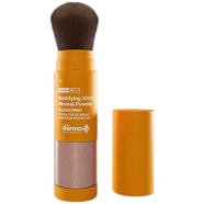 The Derma Co Mattifying 100percent Mineral Powder Sunscreen with SPF 50 - 4g